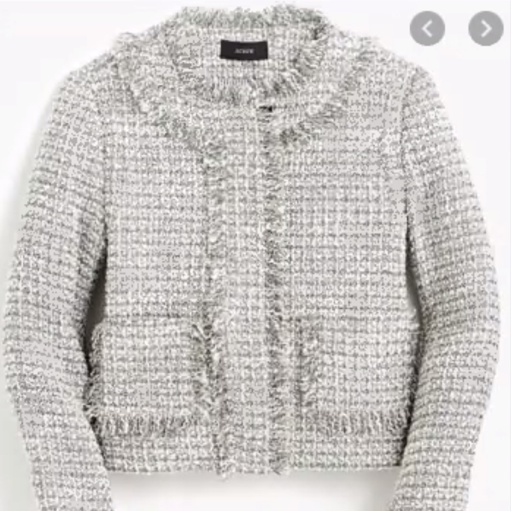 J.Crew Lady Metallic Tweed Jacket